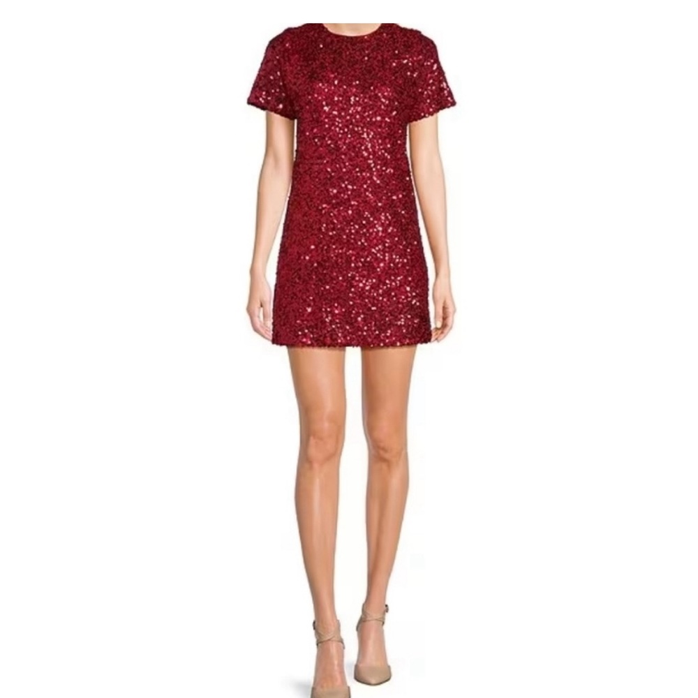 Baltic Born Sequin T-shirt dress Size Large NWT
